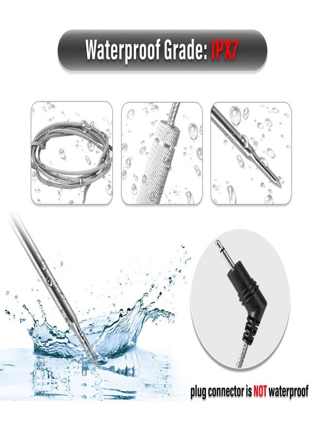 VAUNO Waterproof Hybrid Probe Replacement for VAUNO 2053-3, 2058-4 Wireless Meat Thermometer - Image 3